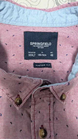 Camisa Springfield Hombre XXXL