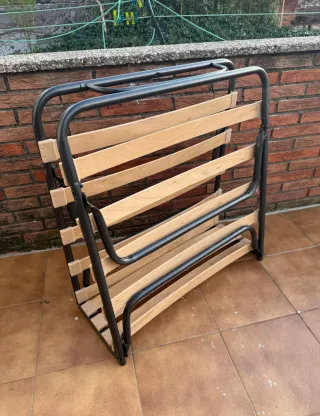 Cama Somier Plegable