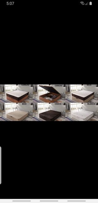 Muebles camas sofás armarios canapés colchones