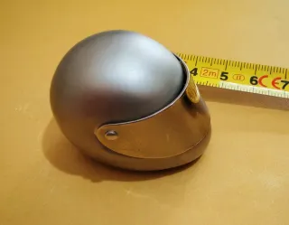 Temperamatite Casco Moto Argento