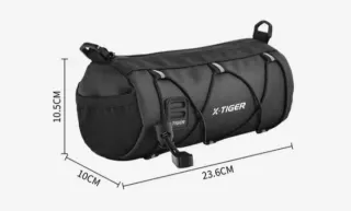Bolsa Manillar Bicicleta X-Tiger Negra
