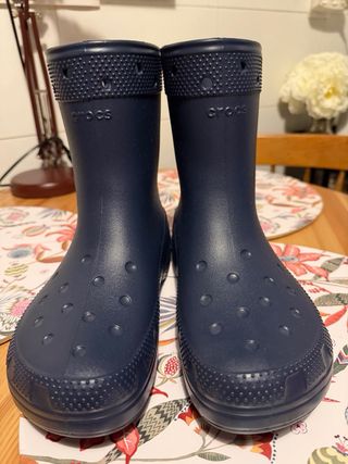 Botas de agua Crocs azul unisex talla 41/ nuevas