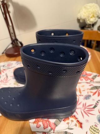 Botas de agua Crocs azul unisex talla 41/ nuevas