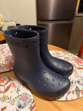 Botas de agua Crocs azul unisex talla 41/ nuevas