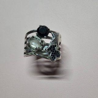 Anillo Tous Gemas Plata