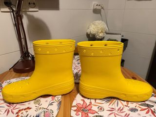 Botas Crocs Amarillas Talla 42