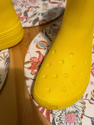 Botas Crocs Amarillas Talla 42