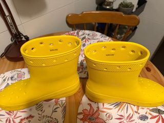 Botas Crocs Amarillas Talla 42