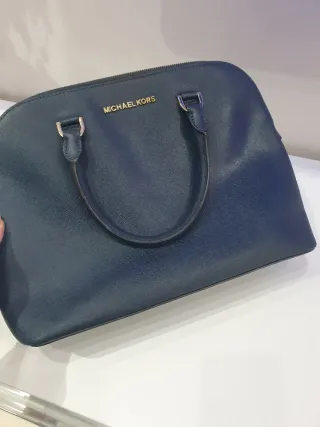 Borsa Michael Kors Pelle Saffiano Blu