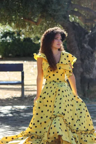 Batas rocieras con muchísimo vuelo y super cómodas