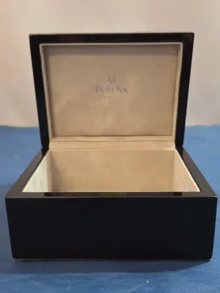 Scatola Orologio Bulova Accutron Vintage