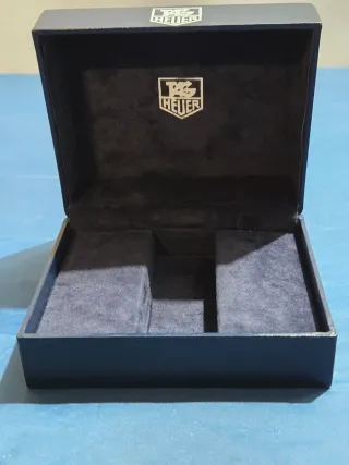 Scatola TAG Heuer Blu Vintage
