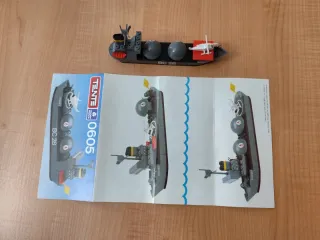 Tente 0605 Barco BC 28 con helicóptero