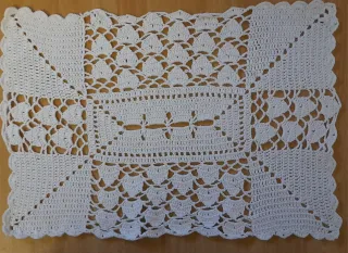 Centrini vintage uncinetto cotone