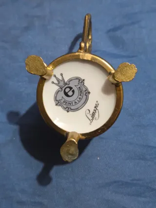 Vassoio e 2 Tazze Porcellana Limoges