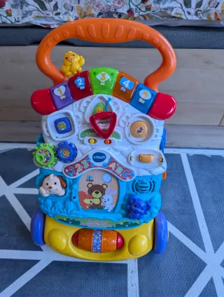 Caminador Vtech 2 en 1 + alfombra musical