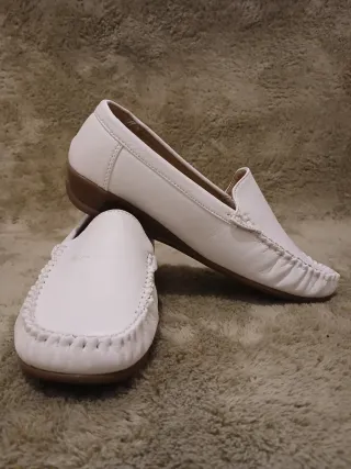 Mocasines Clowse Blancos