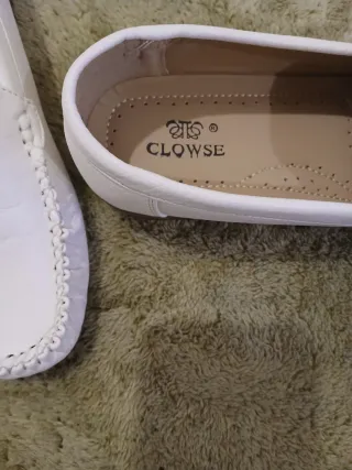 Mocasines Clowse Blancos