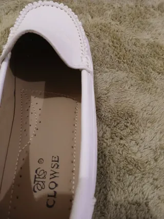 Mocasines Clowse Blancos