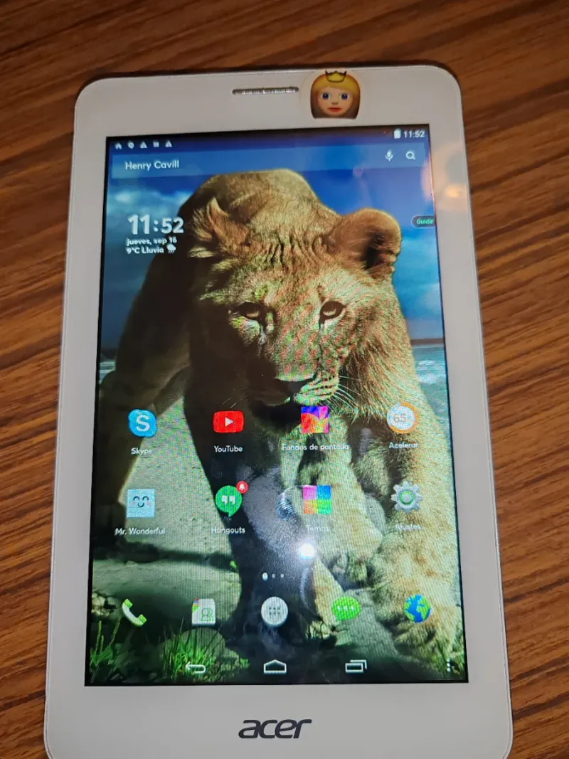 Tablet Acer A1-713HD 7 Blanca afbeelding 2