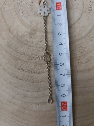 Pulsera Tous Plata Ositos y Trébol