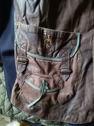 Chaqueta  austriaca de piel para hombre