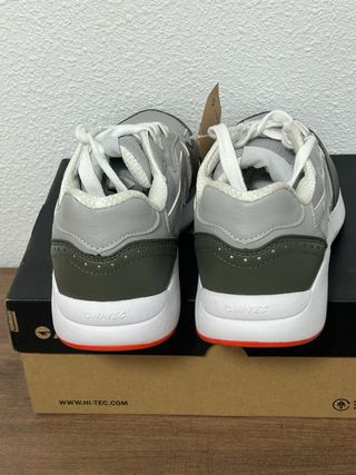 Zapatillas Hi-Tec grises y verde talla 40