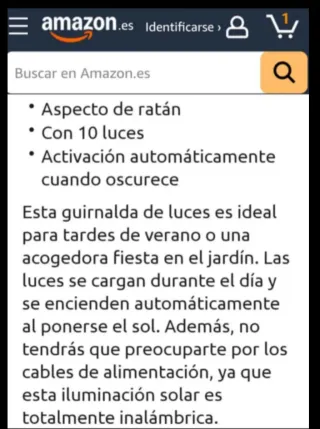Luces Led Se Encienden Solas Al Anochecer ( Nuevo)