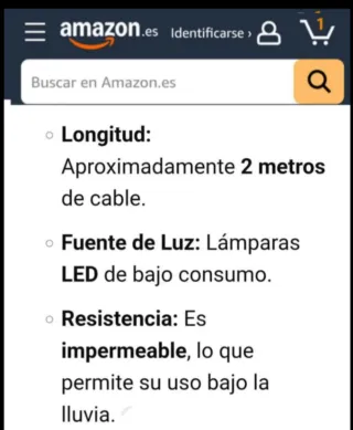 Luces Led Se Encienden Solas Al Anochecer ( Nuevo)