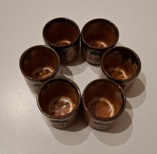 Vassoio con 6 bicchierini