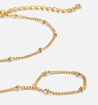 Pulsera de mano fina oro 18K nueva.