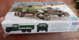 Maqueta Camión Carga Soviet GAZ-AAA 1:35
