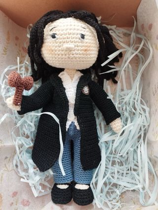 Muñeca Amigurumi Abogada Personalizada