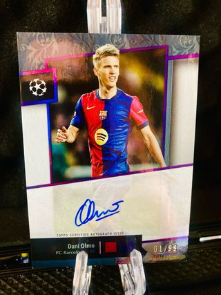 Dani Olmo /99 Topps Museum Autograph