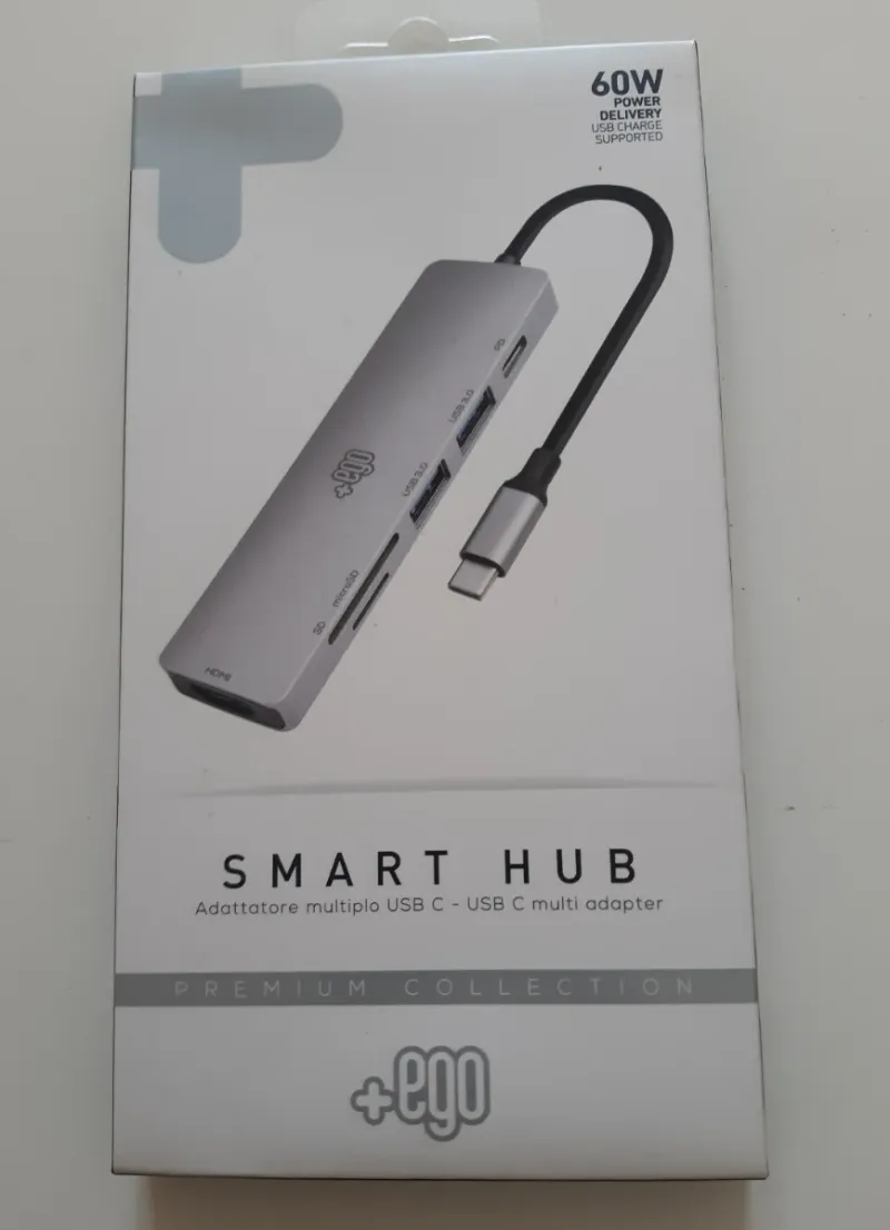 Ego Smart Hub USB-C 60W PD