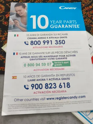 Secadora Candy SmartPro Blanca - 1 Uso En garantía