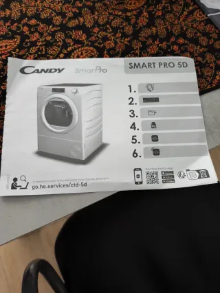 Secadora Candy SmartPro Blanca - 1 Uso En garantía
