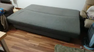 Sofá Cama IKEA ÄLVDALEN Beige Grisáceo