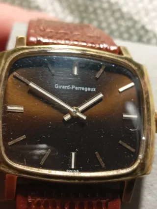 Orologio Girard-Perregaux Uomo Pelle Marrone Oro