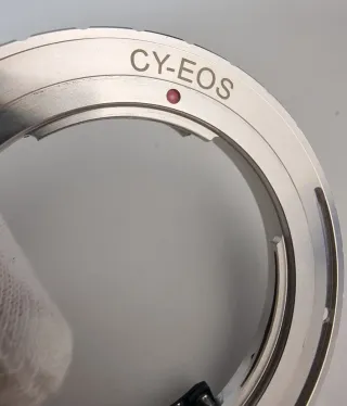 Adaptador Contax/Yashica a Canon EOS (C/Y → EOS)