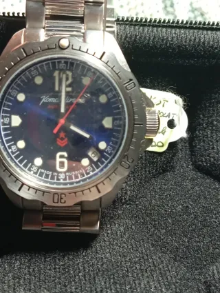 Orologio Vostok Komandirskie Blu