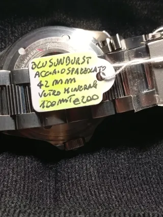 Orologio Vostok Komandirskie Blu