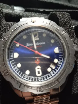 Orologio Vostok Komandirskie Blu