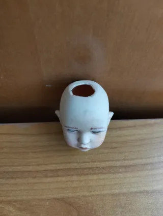 Bambola porcellana bisquit da assemblare