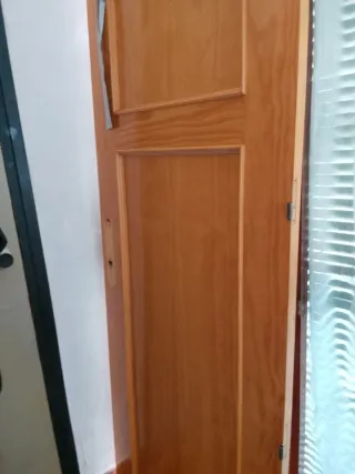 Puerta de madera interior