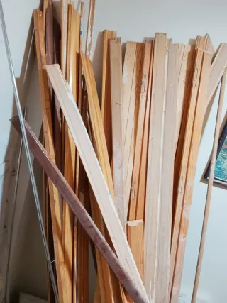 Puerta de madera interior