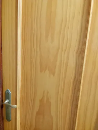 Puerta de madera interior