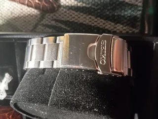 Orologio Seiko Automatico Blu/Oro