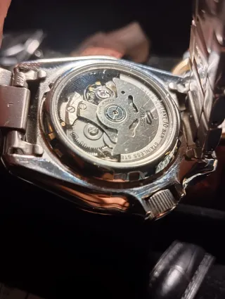 Orologio Seiko Automatico Blu/Oro