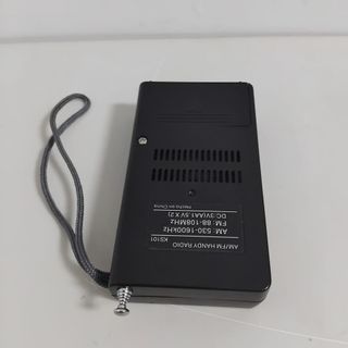 Radio Portátil Sanyo KS101 AM/FM Negra